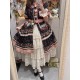 Yolanda Cranberry And Four-Leaf Clover Cardigan Skirt JSK and OP(Reservation/3 Colours/Full Payment Without Shipping)